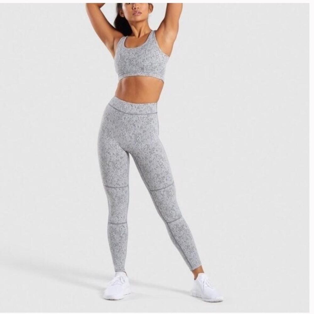 Gymshark Charcoal marl leggings